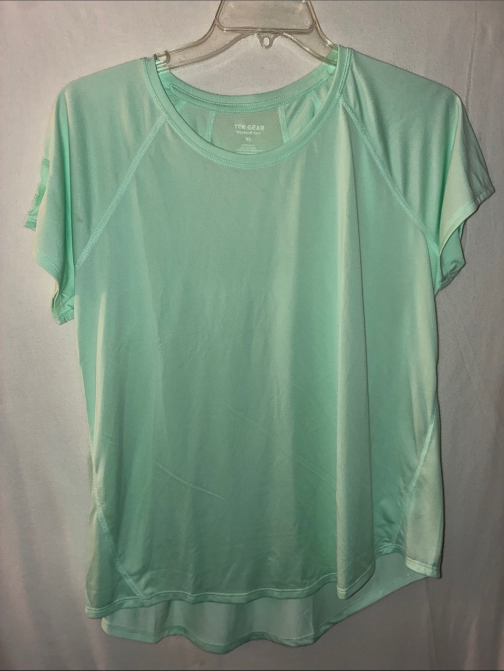 tek gear Mint Green Short Sleeve Performance Tee